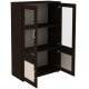 Книжный шкаф со стеклянными дверцами низкий Гарун-К 302.06 — эскиз 3