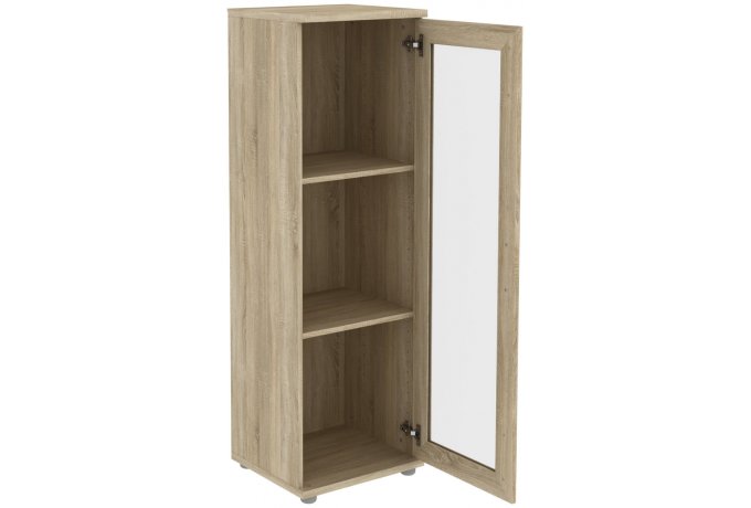 Книжный шкаф низкий со стеклянной дверцей Гарун-К 301.02 — фото 3