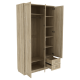 Шкаф для одежды трехстворчатый Гарун А-113 — эскиз 2