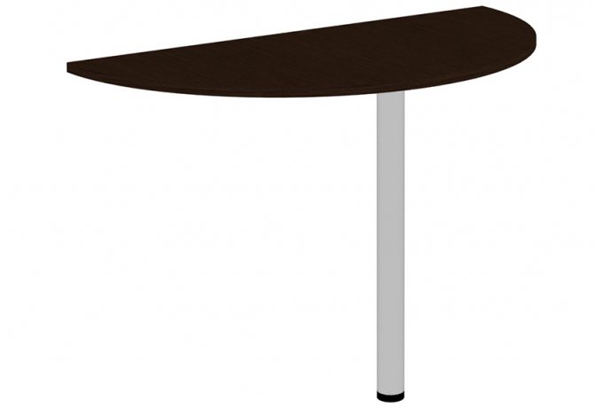 Стол приставной Гарун 780 — Венге со светлой вставкой