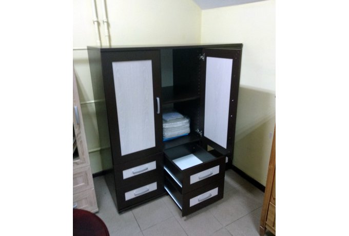 Шкаф для одежды низкий с ящиками Гарун-К 313.09 (венге) — фото 3