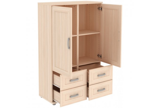 Шкаф для одежды низкий с ящиками Гарун-К 302.09 — фото 3