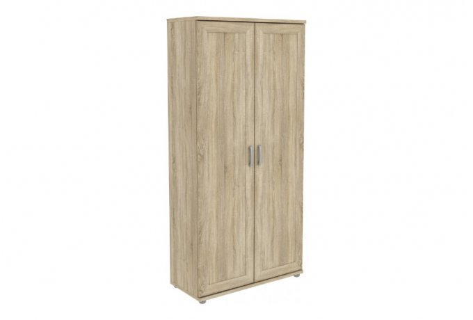 Шкаф для одежды двухстворчатый низкий Гарун-К 402.01 — Дуб Сонома