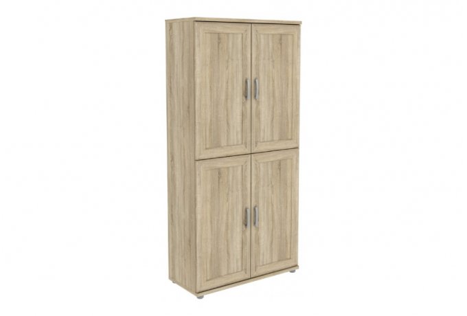Шкаф для одежды двухстворчатый низкий Гарун-К 402.03 — Дуб Сонома