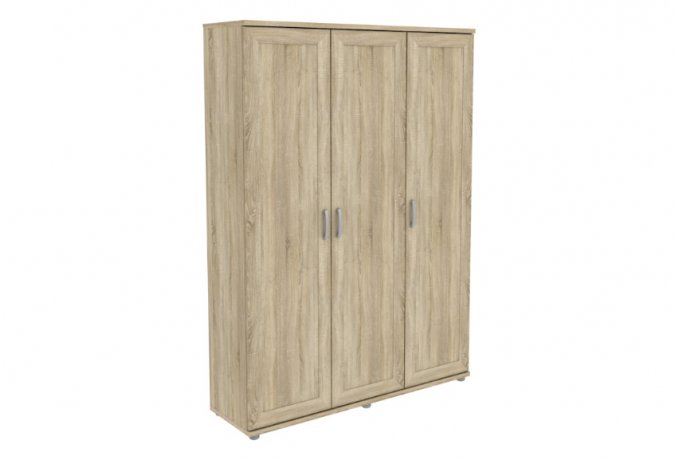 Шкаф для одежды трехстворчатый низкий Гарун-К 403.01 — Дуб Сонома