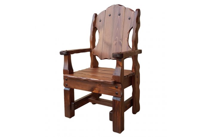 Кресло «Добряк» из массива дерева — фото 1