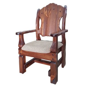 Кресло из массива «Добряк» (ткань)