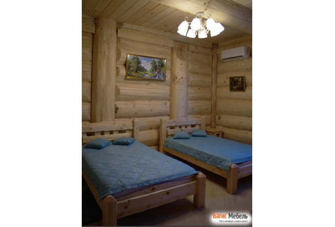 Кровать «Добряк» (90х200) из массива дерева — фото 4