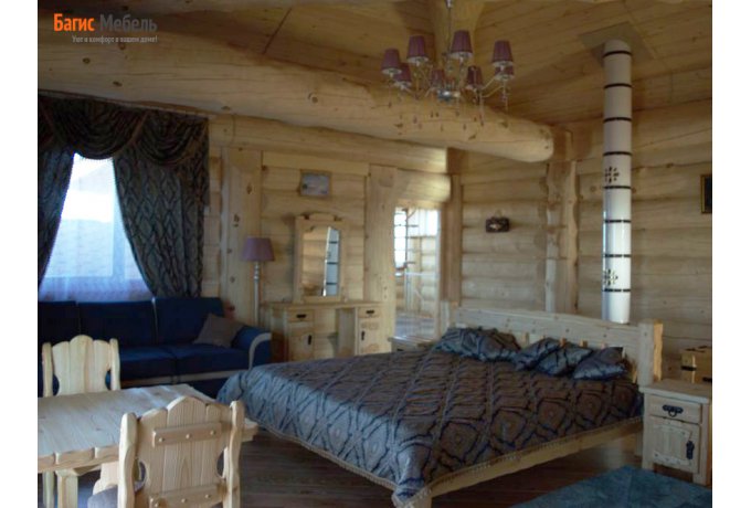 Кровать «Добряк» (120х200) из массива дерева — фото 7