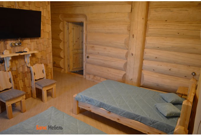 Кровать «Добряк» (140х200) из массива дерева — фото 10