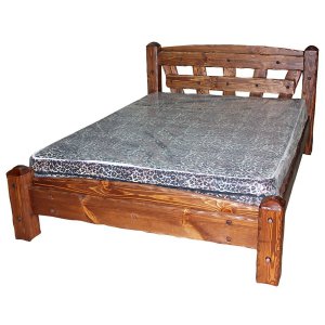 Кровать «Добряк» (140х200) из массива дерева