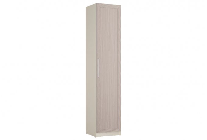 Шкаф-гардероб ШК-001 (фасад рамка МДФ) — Ясень Шимо светлый