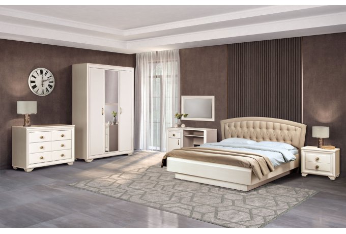 Кровать двуспальная с ПМ Афины 368 — фото 5