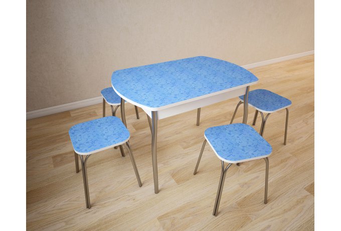 Стол обеденный Орфей-6 (столешница пластик) — фото 2