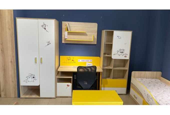 Детский шкаф Фантазия (фотопечать мопсы) — фото 10