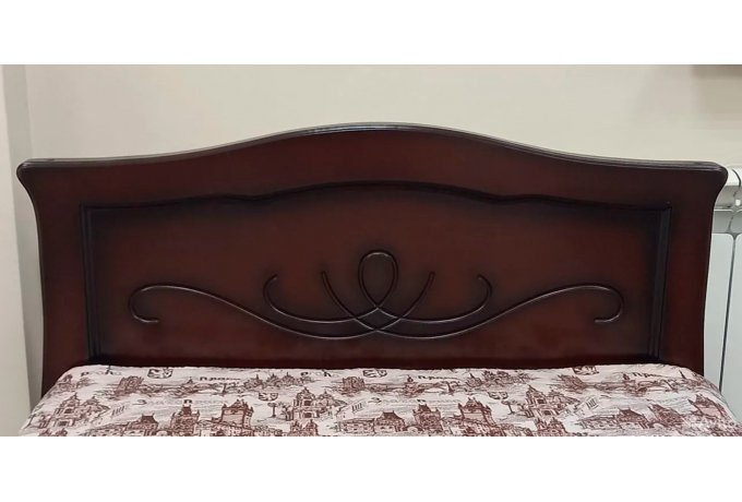 Кровать Анабель-2 из массива сосны двуспальная 1600 — фото 3