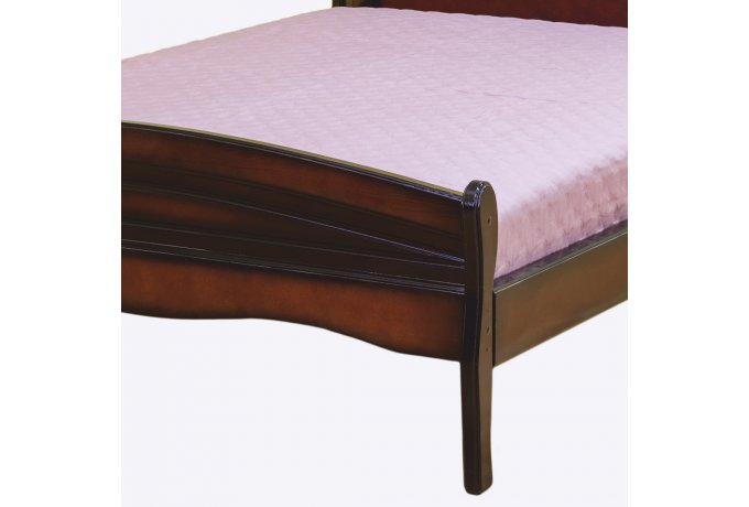 Кровать Анабель-5 из массива сосны двуспальная 1600 — фото 5