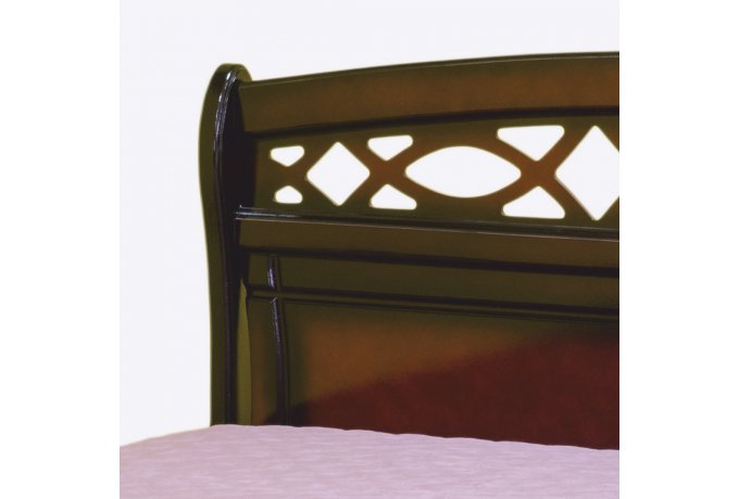 Кровать Анабель-5 из массива сосны двуспальная 1600 — фото 8