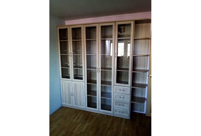 Шкаф для книг со стеклянными дверцами Гарун А-224 — фото 3