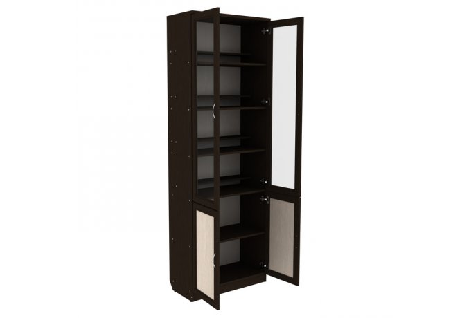 Шкаф для книг со стеклянными дверцами Гарун А-200 — фото 7