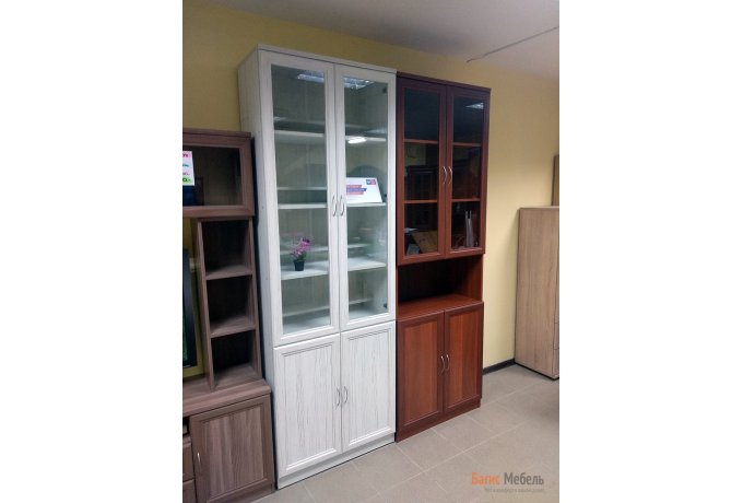 Шкаф для книг со стеклянными дверцами Гарун А-200 — фото 3
