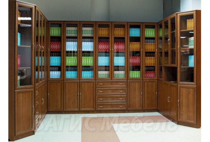 Шкаф для книг с ящиками Гарун А-204 — фото 6
