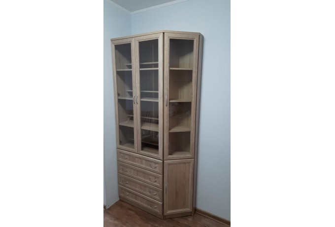Шкаф для книг торцевой со скошенным углом Гарун А-208 — фото 4